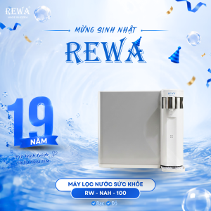 Máy Lọc Nước Hydrogen Hàn Quốc REWA RW-NAH-100 Để Bàn